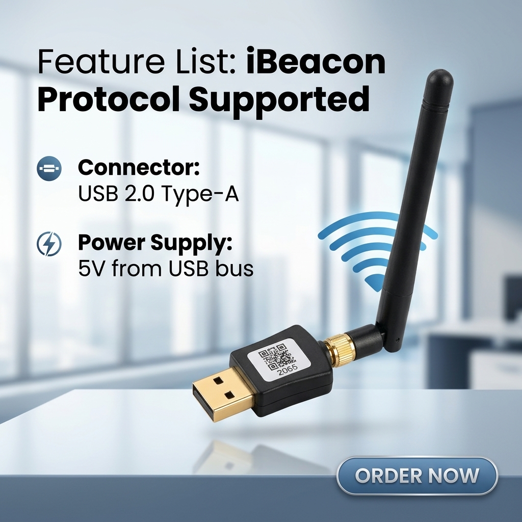 April Beacon 303: Power & Portability in One Smart USB Dongle