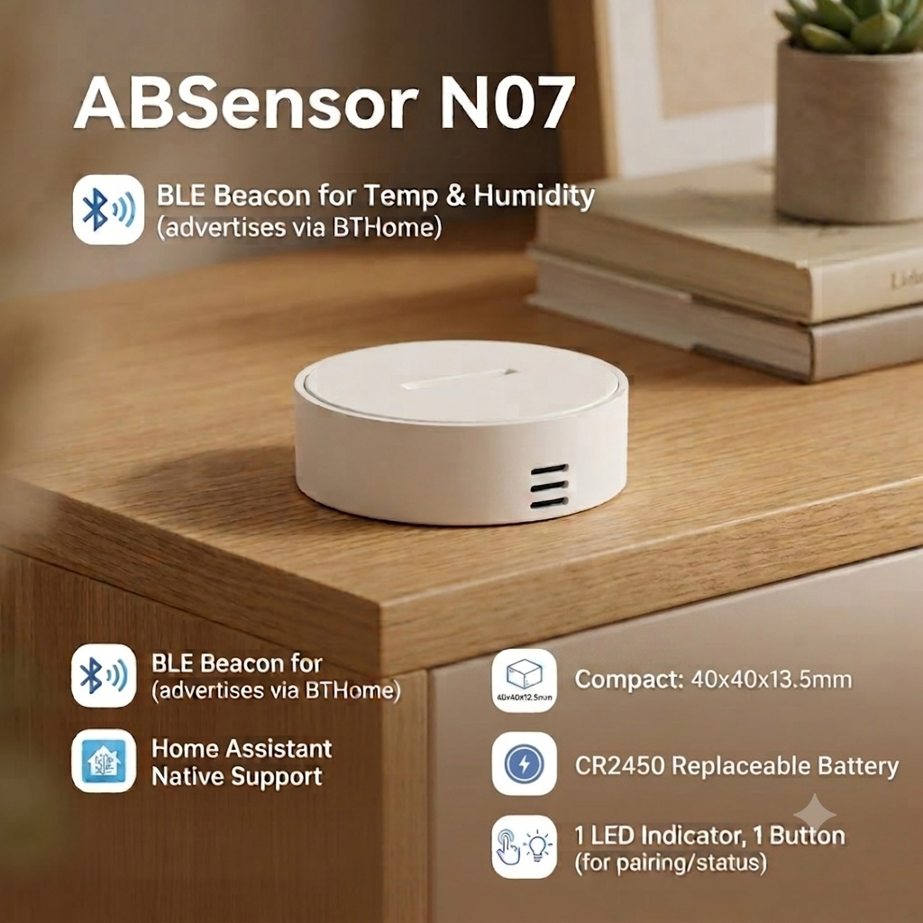 Temperature and Humidity sensor ABSensor N07 - Image 6