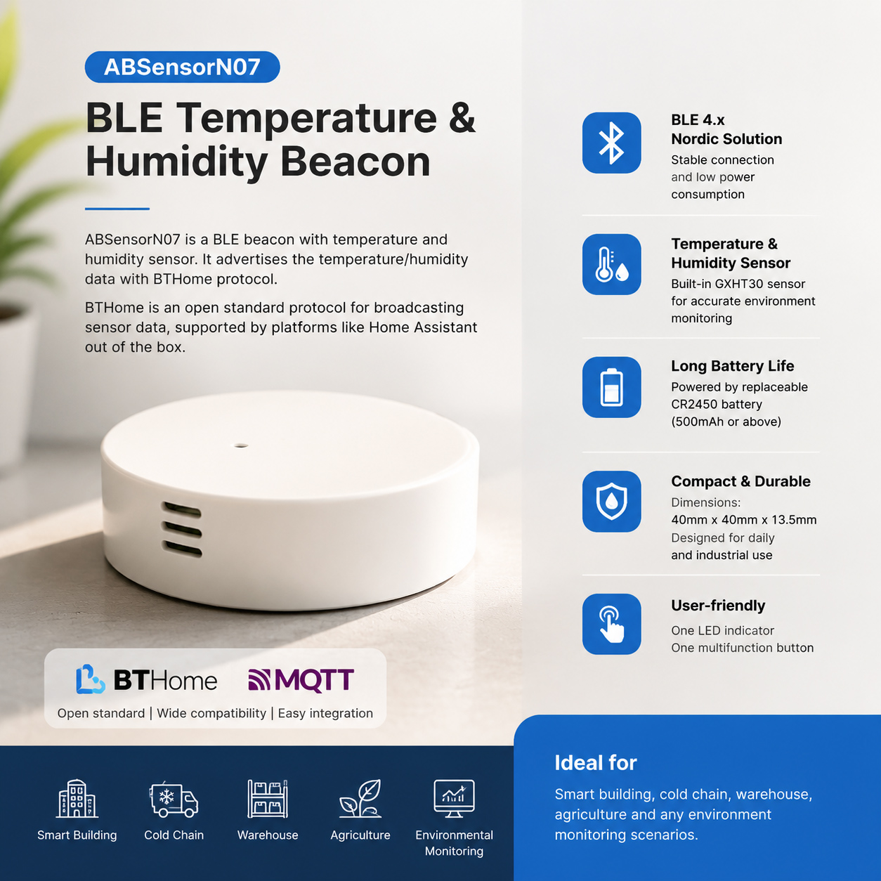 Temperature and Humidity sensor ABSensor N07 - Image 8