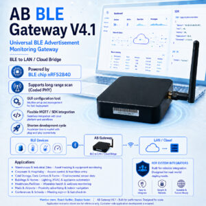 BLE Gateway for IoT (Internet of Things) Positioning nRF52840 AB BLE Gateway 4.1 600M long range